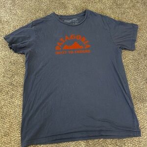 Patagonia Men's Dark Blue Tee